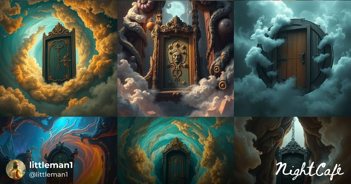 doors floating in a hypercane - Door in Hypercane: Detailed ...