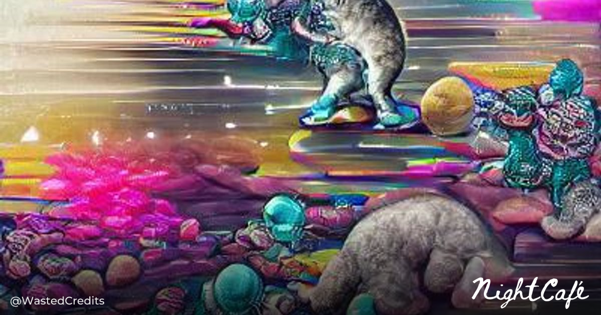 Stomper cat rampage - Holographic Astral Cat Rampage in Mix...