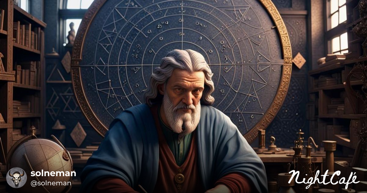 Euclid Greek Mathematician the father of geometry, solving math ...