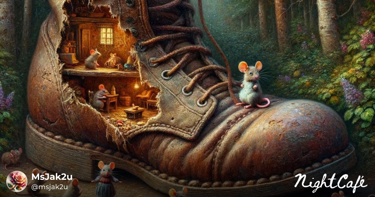 Old Mice in a Shoe