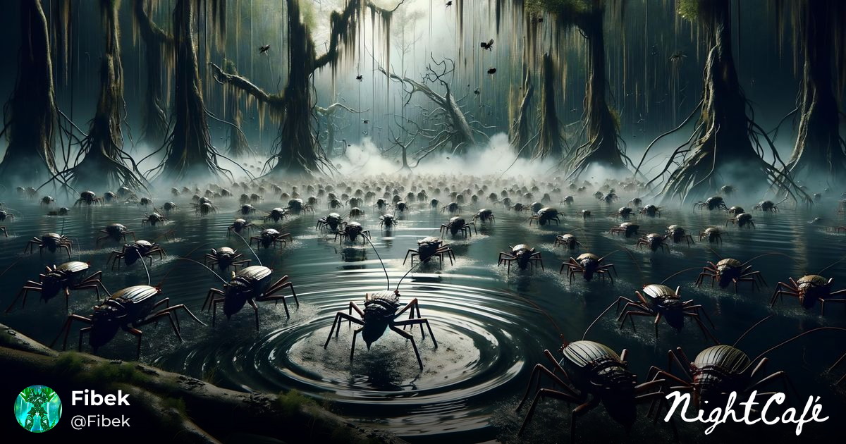 DND Series: Swamp Strider Swarm (Monster)