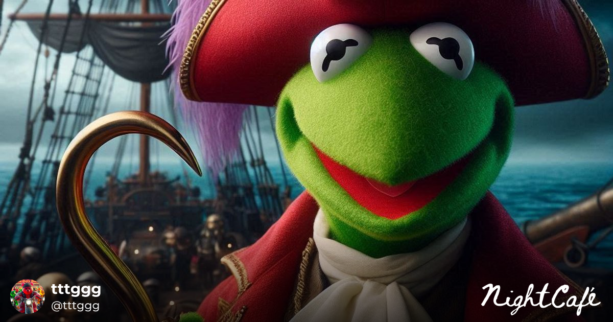 Kermit the Frog as Captain Hook - Kermit the Frog as Captain...