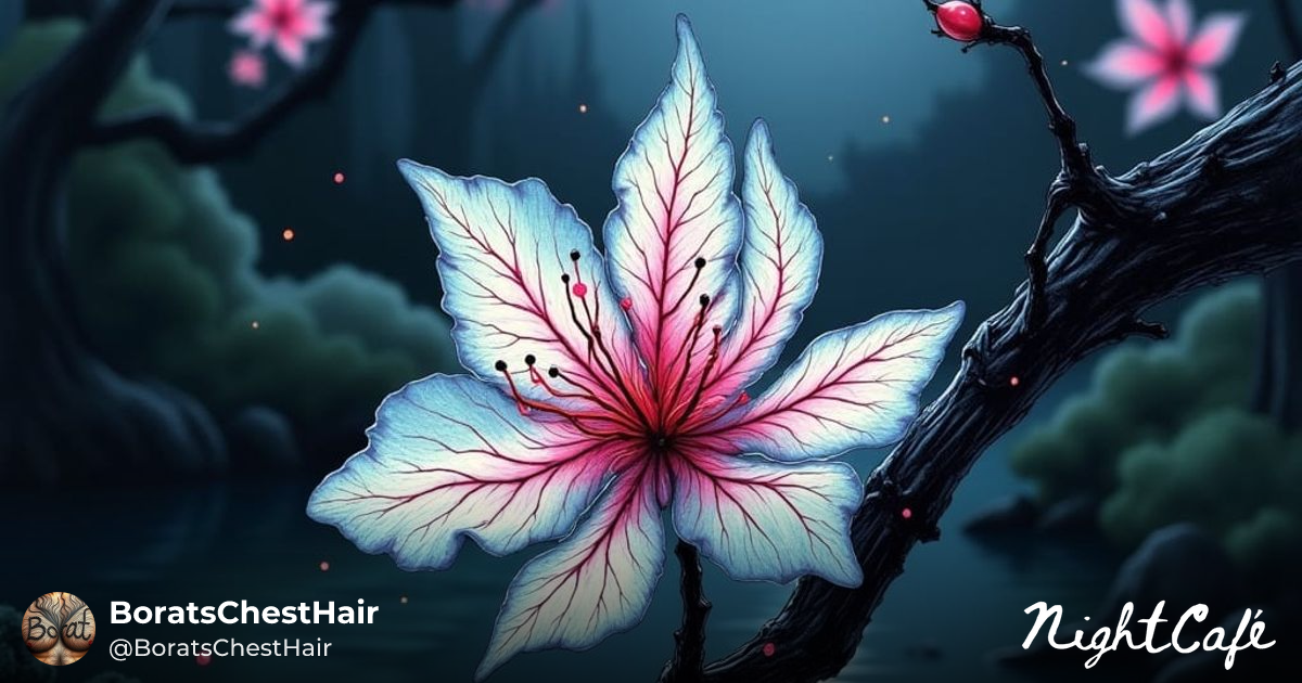 Cherry Blossoms in the moonlight Cherry Blossoms in the mo...