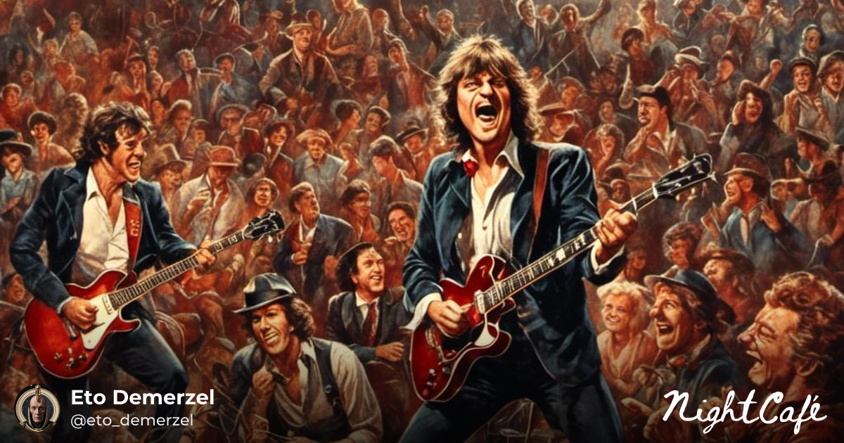 AC/DC Rock Concert - AC/DC Rock Concert in Retro Rockabilly ...