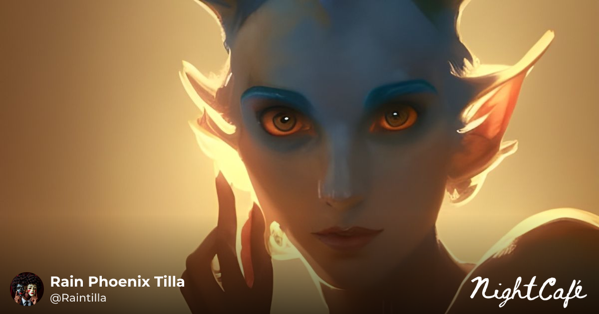 Fae bunny - Jester Rabbit Portrait in Hyperdetailed Digital ...