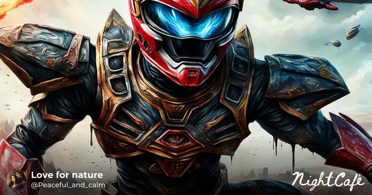 ultimate power ranger - Grotesque Gothic Power Ranger Impre...