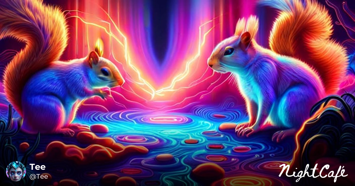 Squirrels at a rave - Squirrels at a rave