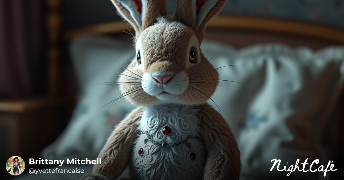 A hoppy good friend! - Fantastical Rabbit Companion in a Dre...