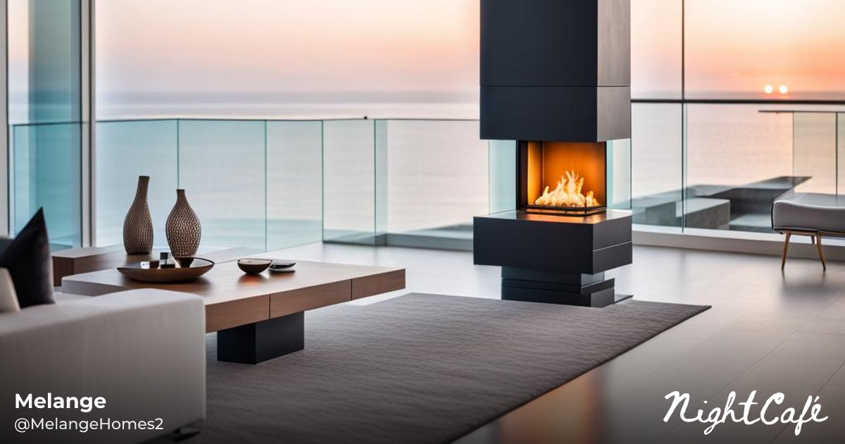 Penthouse Minimalist Aesthetic in Living Room Designs | FH