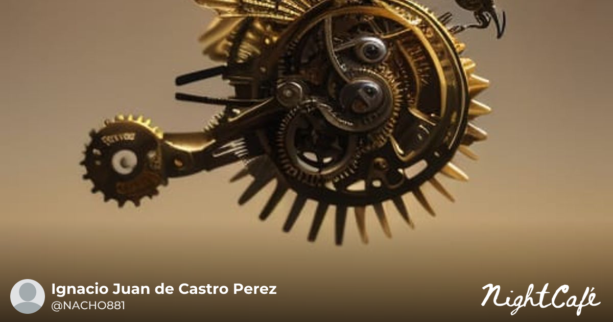 Envision a melancholic steampunk dreamscape featuring fragile ...