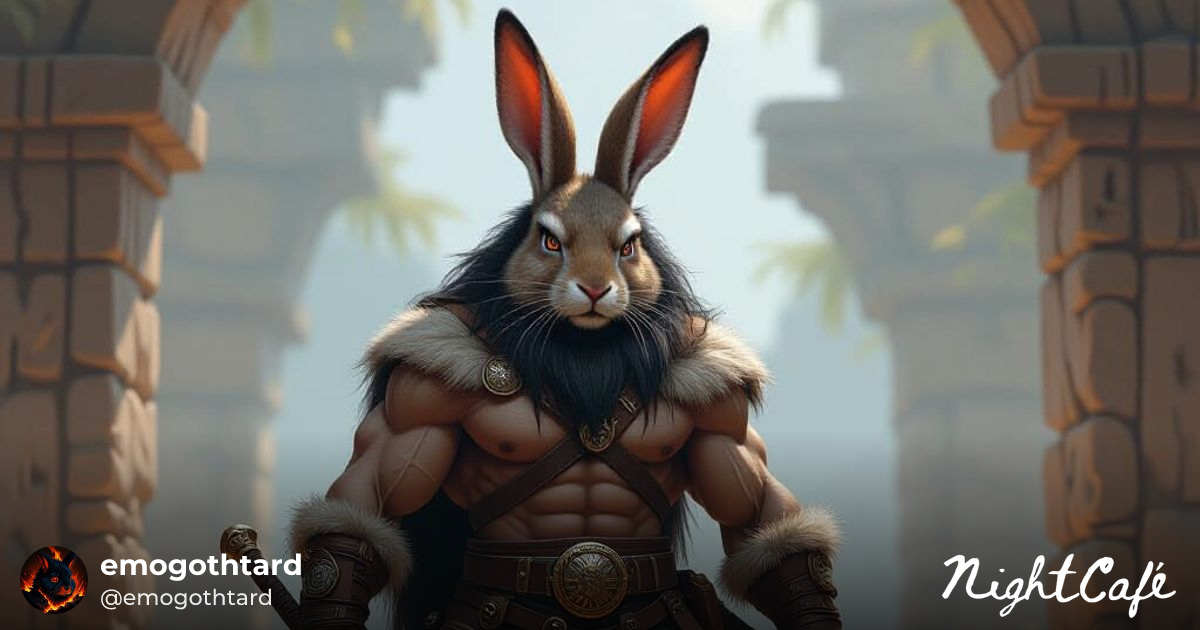 Rabbit Conan the Barbarian! - Rabbit Conan the Barbarian: Le...