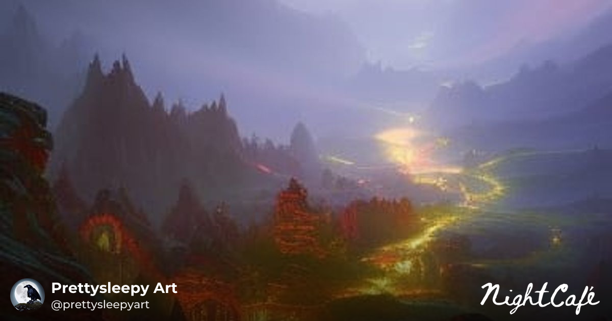 Unnatural Phenomenon - Ethereal Eldritch Phenomenon on Mount...