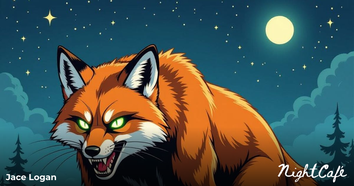 Chimeric Beast: Bear Body, Fox Teeth, Raccoon Visi... - AI Art