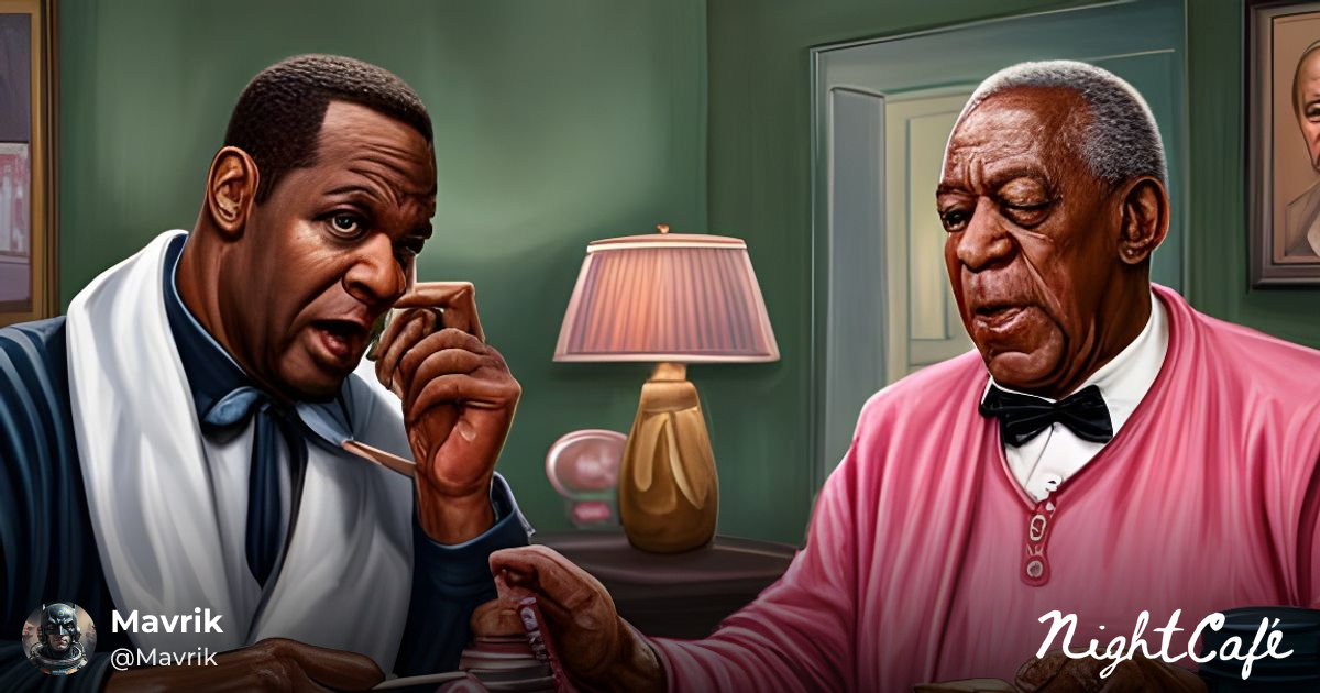 R. Kelly & Bill Cosby Wrestling in Pink Pudding (V)